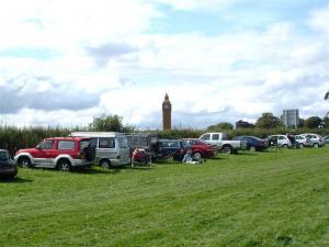 Snugbury's Big Ben viewed from the Metal Detecting Site